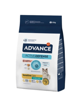 Advance Sensitive Care Somonlu Kısırlaştırılmış Kedi Maması 10kg