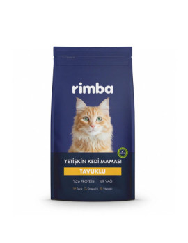 Rimba Tavuklu Yetişkin Kedi Maması 10kg