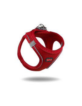 Tailpetz Air-Mesh Küçük Irk Köpek Göğüs Tasması 36-44cm (Kırmızı) [S]