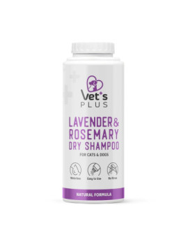 Vet's Plus Kedi ve Köpekler İçin Lavanta ve Biberiye Özlü Toz Şampuan 150gr