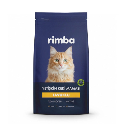 Rimba Tavuklu Yetişkin Kedi Maması 10kg