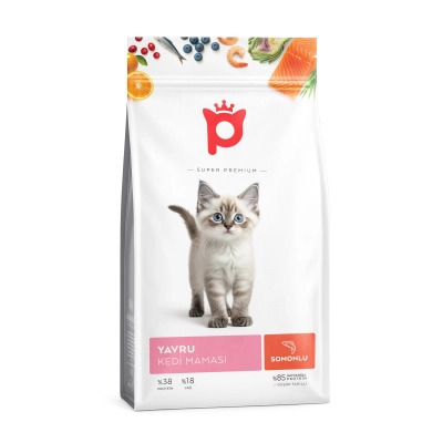 Petlebi Somonlu Yavru Kedi Maması 2kg