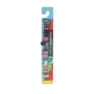M-Pets Urban Style Jazz Stripes Kedi Boyun Tasması 20-30cm